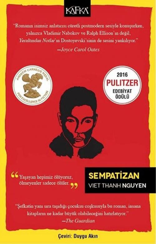 Cover of the book Sempatizan by Viet Thanh Nguyen, Kafka