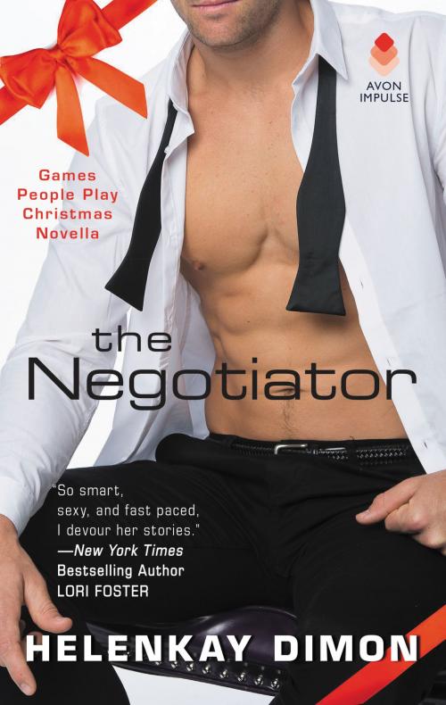 Cover of the book The Negotiator by HelenKay Dimon, Avon Impulse