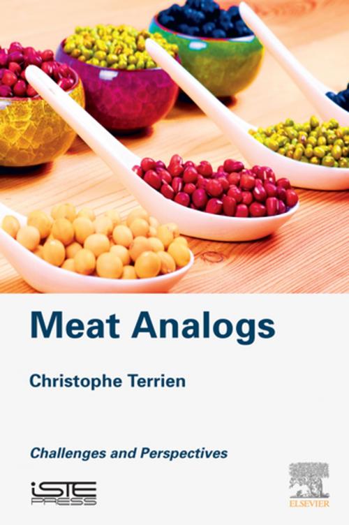 Cover of the book Meat Analogs by Christophe Terrien, Elsevier Science