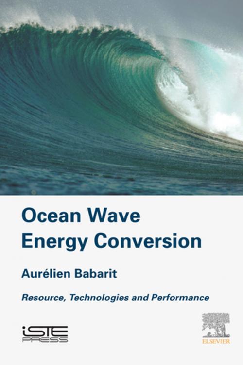 Cover of the book Ocean Wave Energy Conversion by Aurelien Babarit, Elsevier Science