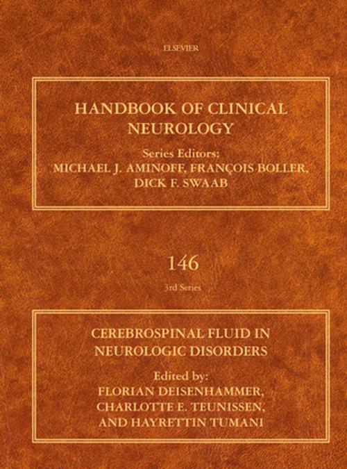 Cover of the book Cerebrospinal Fluid in Neurologic Disorders by Florian Deisenhammer, Charlotte E. Teunissen, Hayrettin Tumani, Elsevier Science