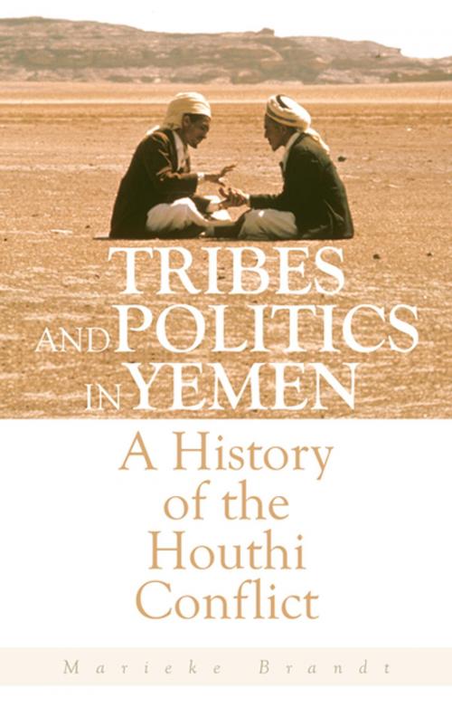 Cover of the book Tribes and Politics in Yemen by Marieke Brandt, Oxford University Press