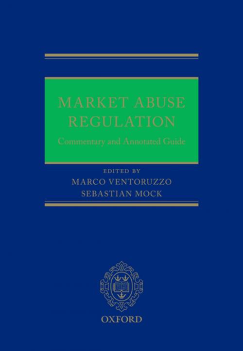 Cover of the book Market Abuse Regulation by , OUP Oxford