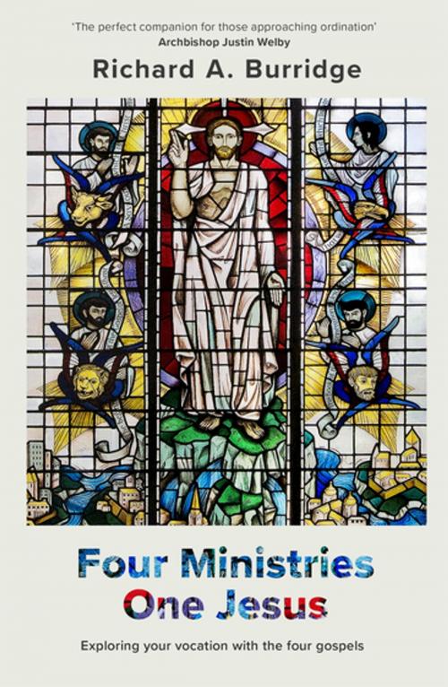 Cover of the book Four Ministries, One Jesus by Richard Burridge, SPCK