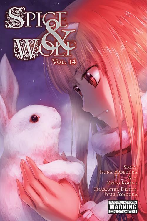 Cover of the book Spice and Wolf, Vol. 14 (manga) by Isuna Hasekura, Keito Koume, Yen Press