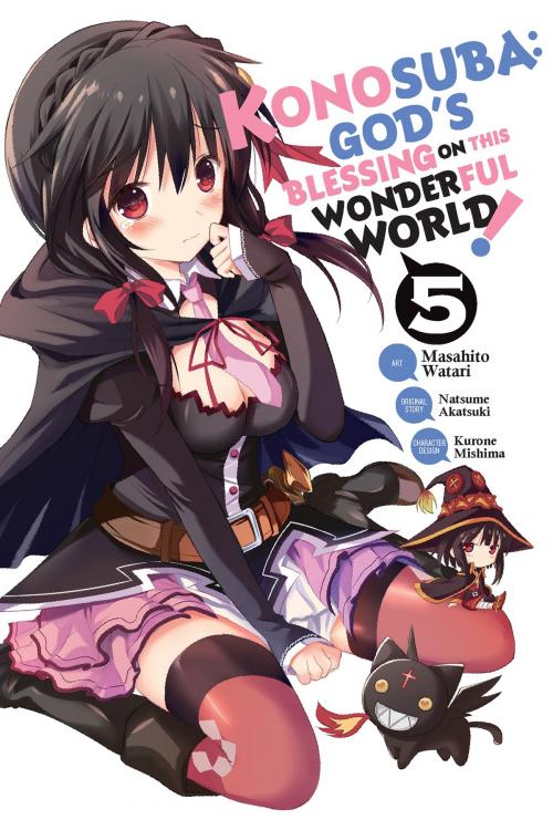 Cover of the book Konosuba: God's Blessing on This Wonderful World!, Vol. 5 (manga) by Natsume Akatsuki, Masahito Watari, Yen Press