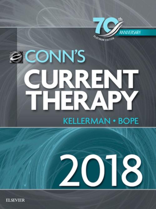 Cover of the book Conn's Current Therapy 2018 E-Book by Rick D. Kellerman, MD, Edward T. Bope, MD, Elsevier Health Sciences