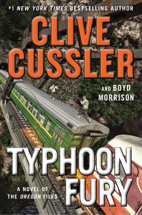 Cover of the book Typhoon Fury by Clive Cussler, Boyd Morrison, Penguin Publishing Group