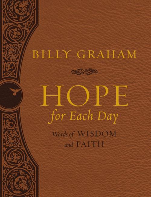 Cover of the book Hope for Each Day Deluxe by Billy Graham, Thomas Nelson