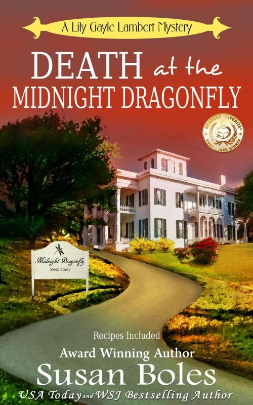 Cover of the book Death at the Midnight Dragonfly by Susan Boles, Argent Ocean Publishing