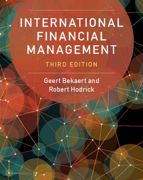 Cover of the book International Financial Management by Geert Bekaert, Robert Hodrick, Cambridge University Press