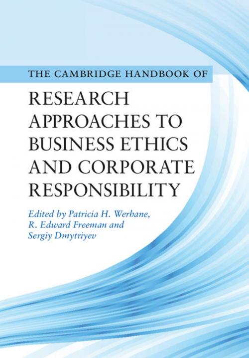 Cover of the book Cambridge Handbook of Research Approaches to Business Ethics and Corporate Responsibility by , Cambridge University Press