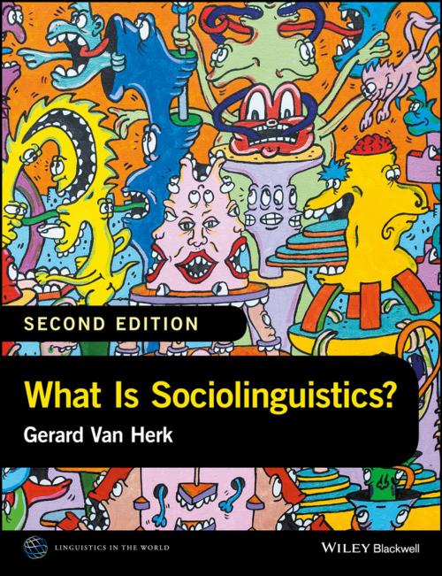 Cover of the book What Is Sociolinguistics? by Gerard Van Herk, Wiley