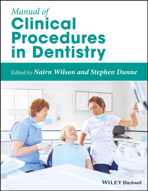 Cover of the book Manual of Clinical Procedures in Dentistry by , Wiley
