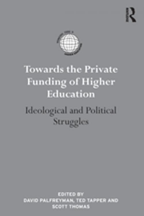 Cover of the book Towards the Private Funding of Higher Education by , Taylor and Francis