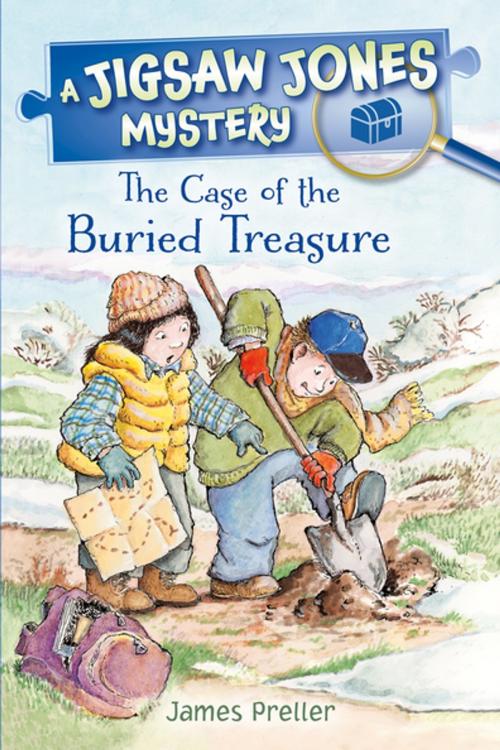 Cover of the book Jigsaw Jones: The Case of the Buried Treasure by James Preller, Feiwel & Friends