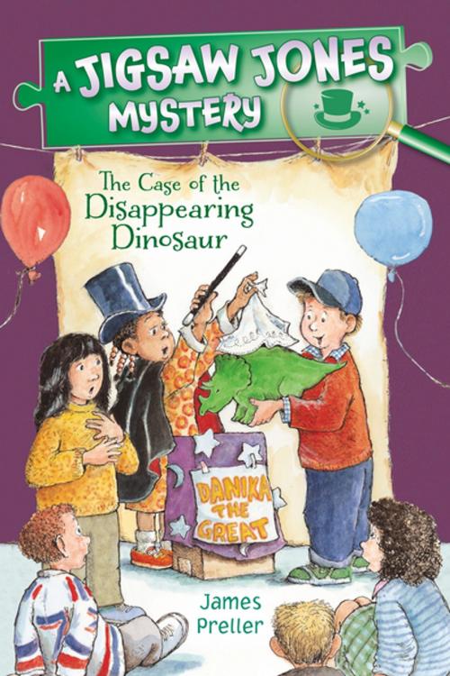 Cover of the book Jigsaw Jones: The Case of the Disappearing Dinosaur by James Preller, Feiwel & Friends
