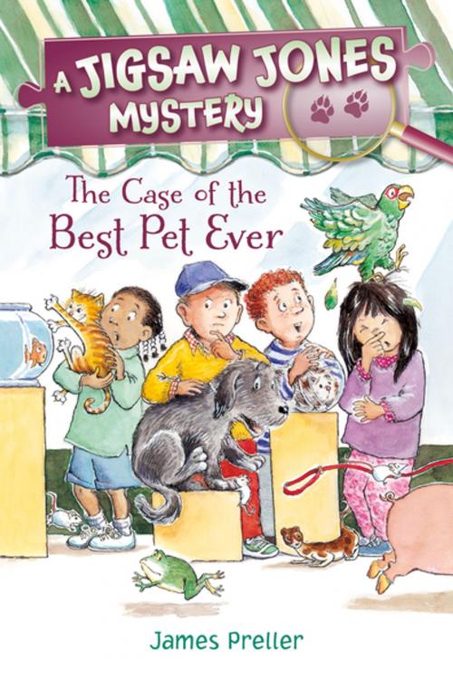 Cover of the book Jigsaw Jones: The Case of the Best Pet Ever by James Preller, Feiwel & Friends