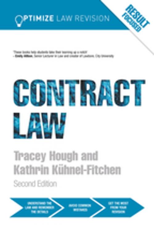 Cover of the book Optimize Contract Law by Kathrin Kuhnel-Fitchen, Tracey Hough, Taylor and Francis