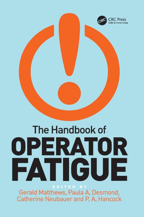 Cover of the book The Handbook of Operator Fatigue by Gerald Matthews, P.A. Hancock, CRC Press