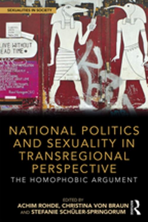 Cover of the book National Politics and Sexuality in Transregional Perspective by , Taylor and Francis
