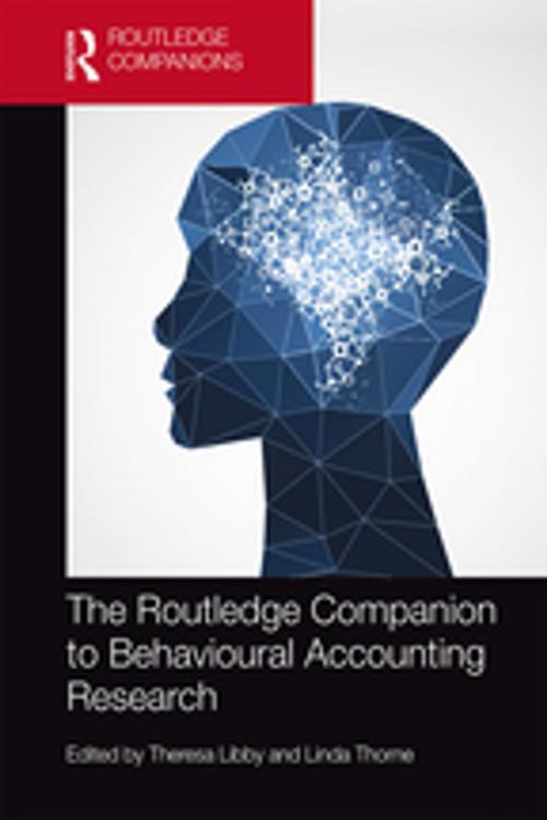 Cover of the book The Routledge Companion to Behavioural Accounting Research by , Taylor and Francis