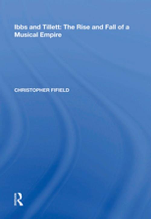 Cover of the book Ibbs and Tillett by Christopher Fifield, Taylor and Francis