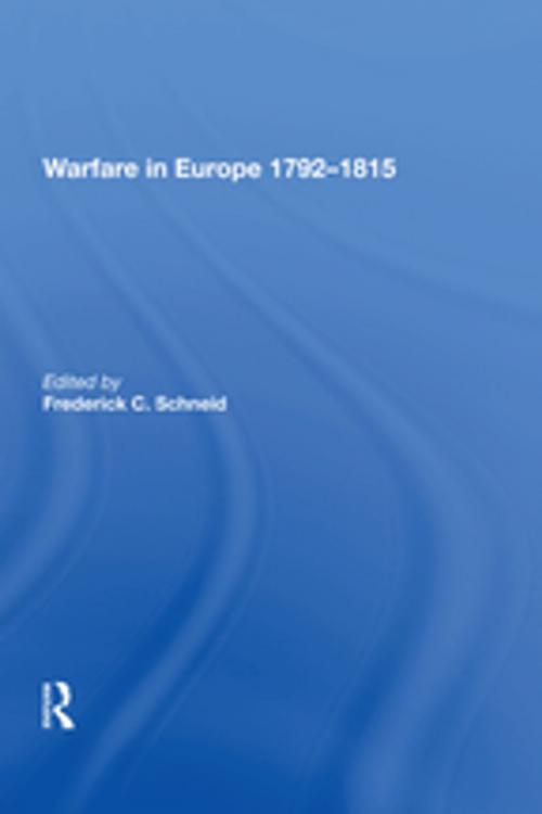 Cover of the book Warfare in Europe 1792�815 by , Taylor and Francis