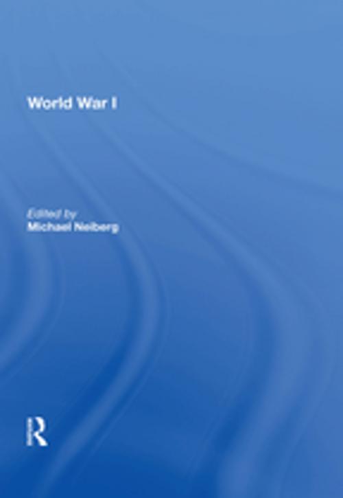 Cover of the book World War I by , Taylor and Francis