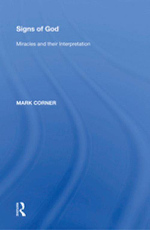 Cover of the book Signs of God by Mark Corner, Taylor and Francis
