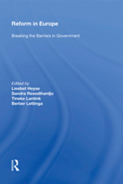 Cover of the book Reform in Europe by Sandra Resodihardjo, Taylor and Francis
