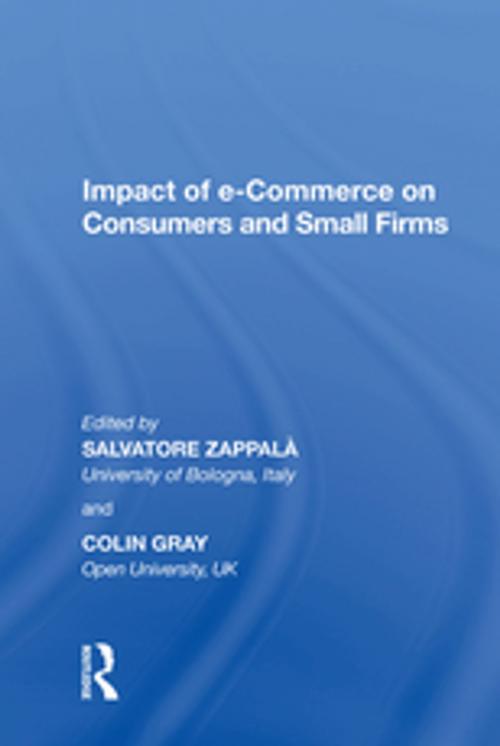 Cover of the book Impact of e-Commerce on Consumers and Small Firms by Salvatore Zappala, Taylor and Francis