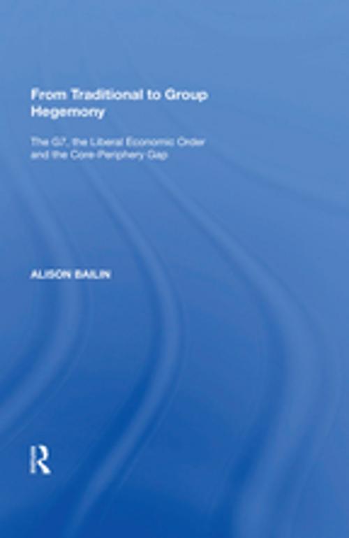 Cover of the book From Traditional to Group Hegemony by Alison Bailin, Taylor and Francis