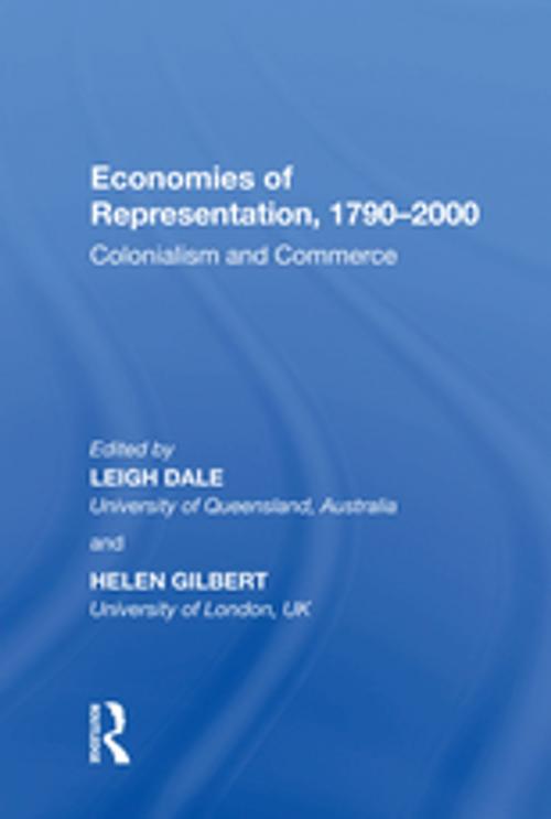 Cover of the book Economies of Representation, 1790�000 by Leigh Dale, Taylor and Francis