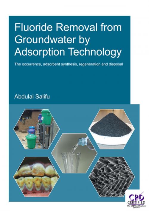 Cover of the book Fluoride Removal from Groundwater by Adsorption Technology by Abdulai Salifu, CRC Press