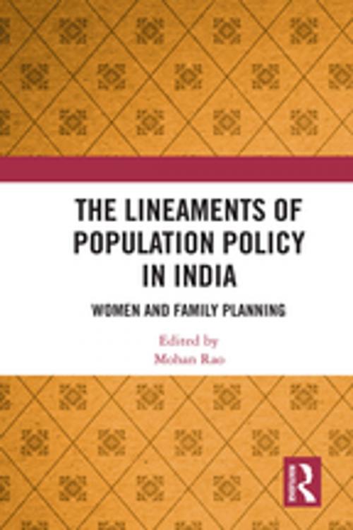 Cover of the book The Lineaments of Population Policy in India by , Taylor and Francis