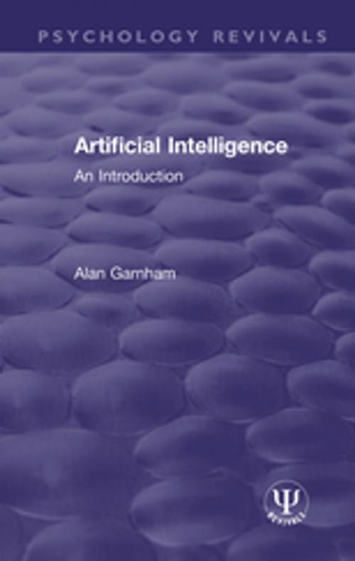 Cover of the book Artificial Intelligence by Alan Garnham, Taylor and Francis