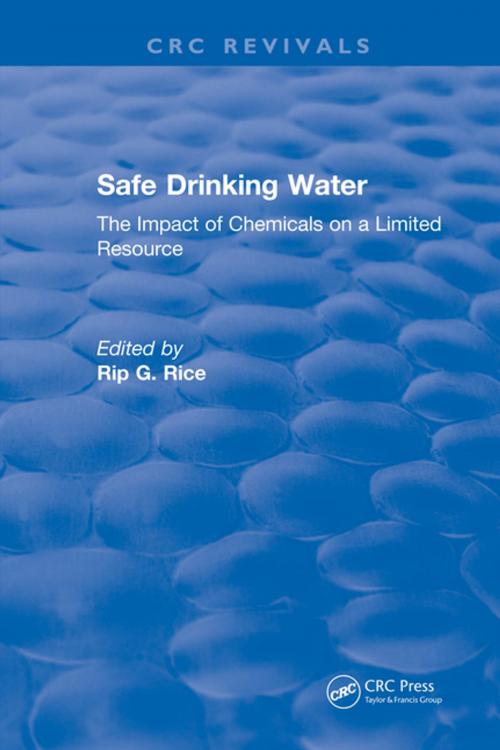 Cover of the book Safe Drinking Water by , CRC Press