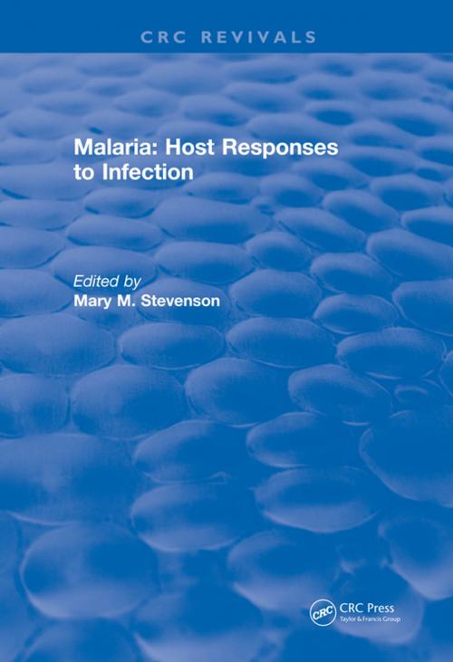 Cover of the book Malaria (1989) by Mary M. Stevenson, CRC Press