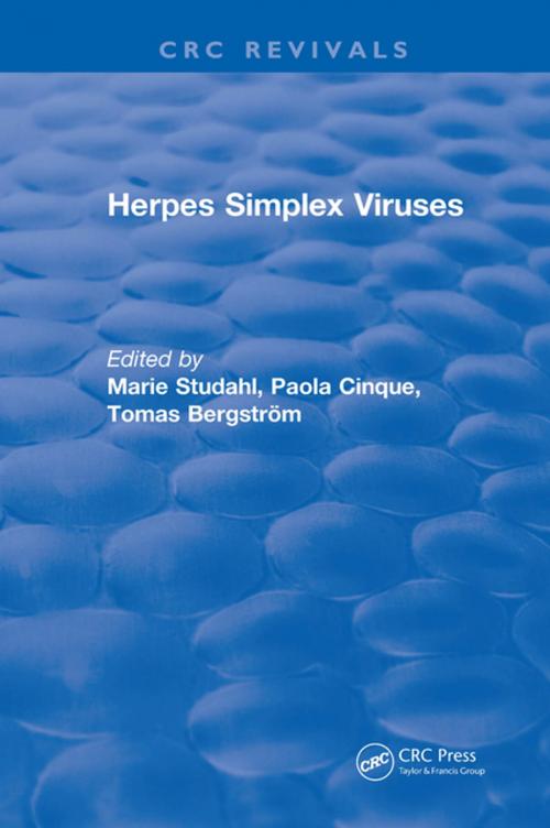 Cover of the book Herpes Simplex Viruses by , CRC Press