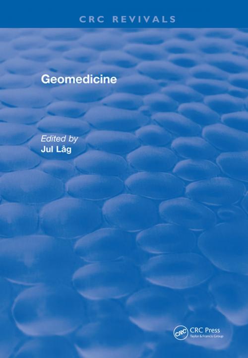 Cover of the book Geomedicine (1990) by Jul Lag, CRC Press