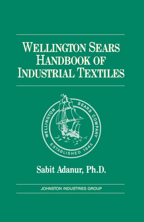 Cover of the book Wellington Sears Handbook of Industrial Textiles by Sabit Adanur, CRC Press