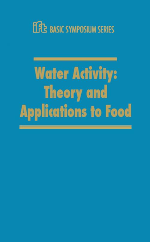Cover of the book Water Activity by Rockland, CRC Press