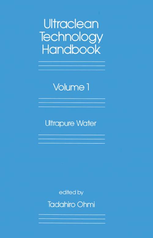 Cover of the book Ultra-Clean Technology Handbook by Ohmi, CRC Press