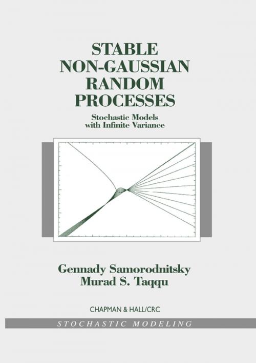 Cover of the book Stable Non-Gaussian Random Processes by Gennady Samoradnitsky, CRC Press
