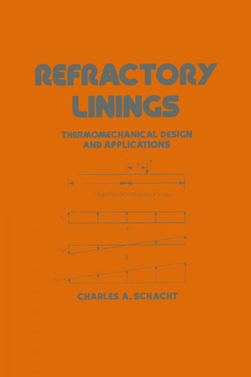 Cover of the book Refractory Linings by , CRC Press