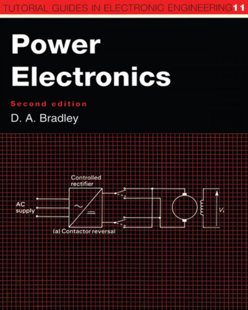 Cover of the book Power Electronics by David Allan Bradley, CRC Press