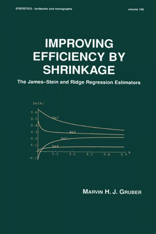 Cover of the book Improving Efficiency by Shrinkage by Marvin Gruber, CRC Press