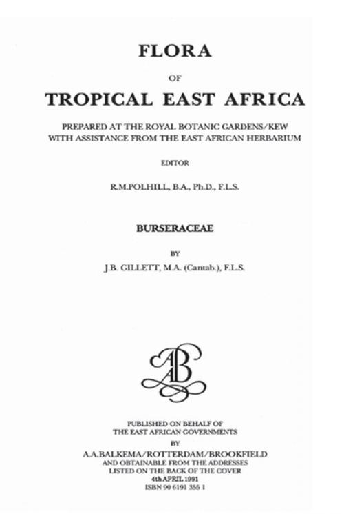 Cover of the book Flora of Tropical East Africa by , CRC Press