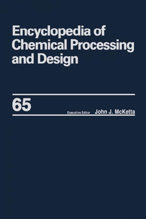 Cover of the book Encyclopedia of Chemical Processing and Design by , CRC Press